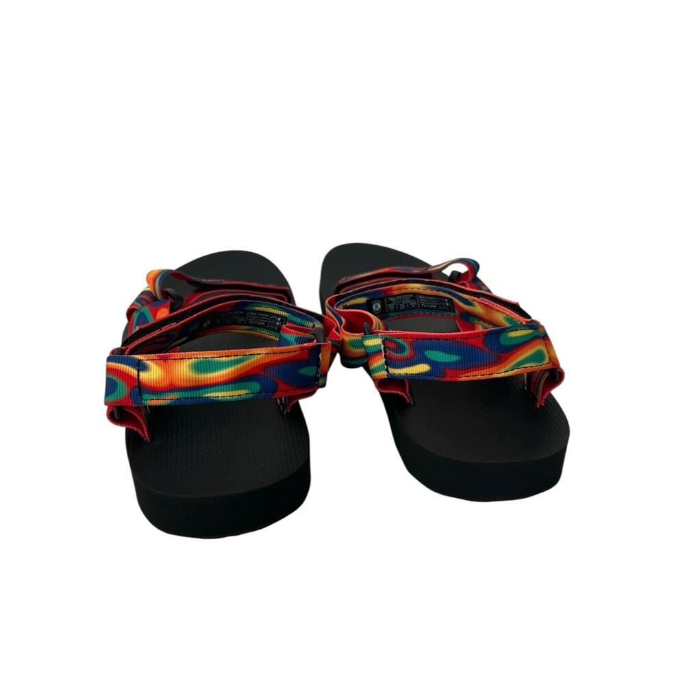 Teva Original Universal Unisex Rainbow Sandals Size 12 - Picture 4 of 8